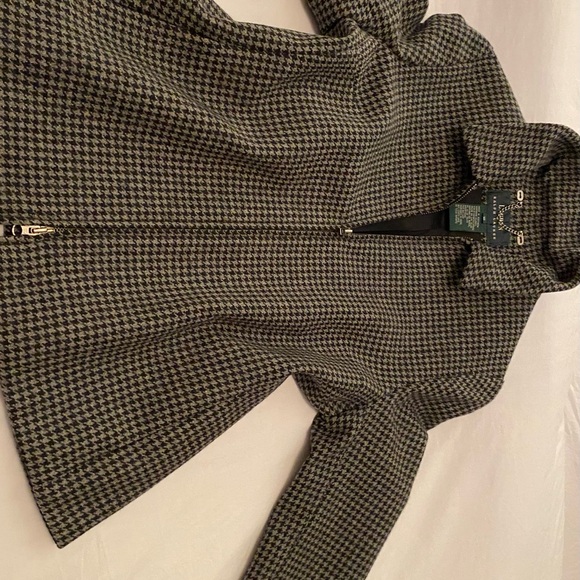 Ralph Lauren jacket M gray and black - Picture 1 of 3